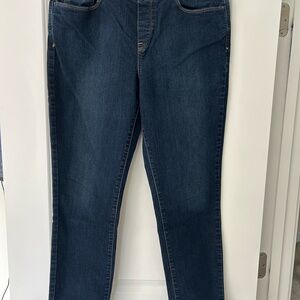 Levi's Women's Skinny Jeans in Dark Blue Denim